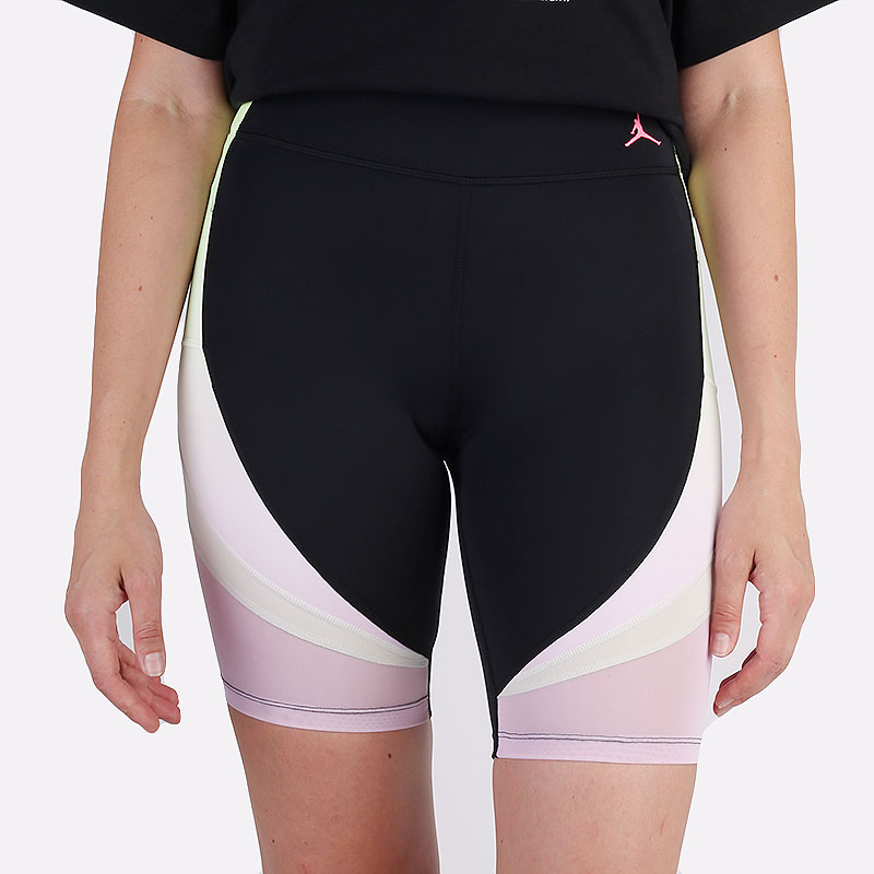 женские черные шорты Jordan Heatwave Printed Bike Shorts DD0415-676 - цена, описание, фото 6